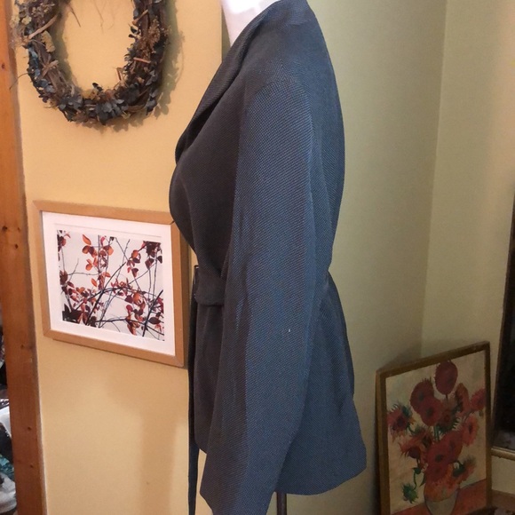 JONES NEW YORK size 16 Belted Micro-Square $189NEW - Picture 7 of 15